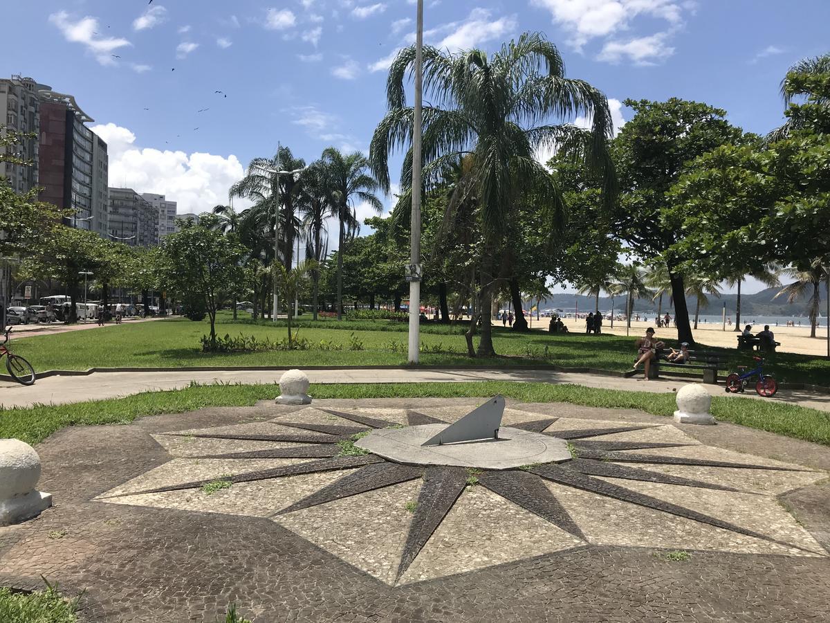 Frente à praia Santos (Sao Paulo) Exterior foto