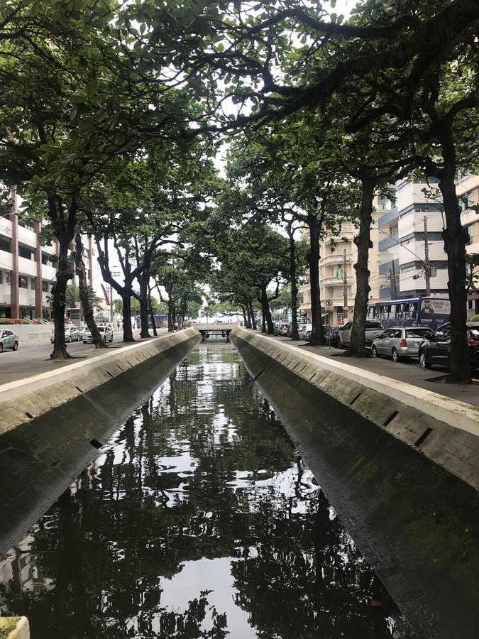 Frente à praia Santos (Sao Paulo) Exterior foto